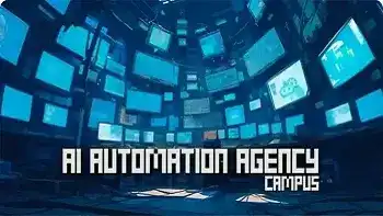 AI Automation course in Hustlers University — build AI agents, workflows, and applied LLM systems